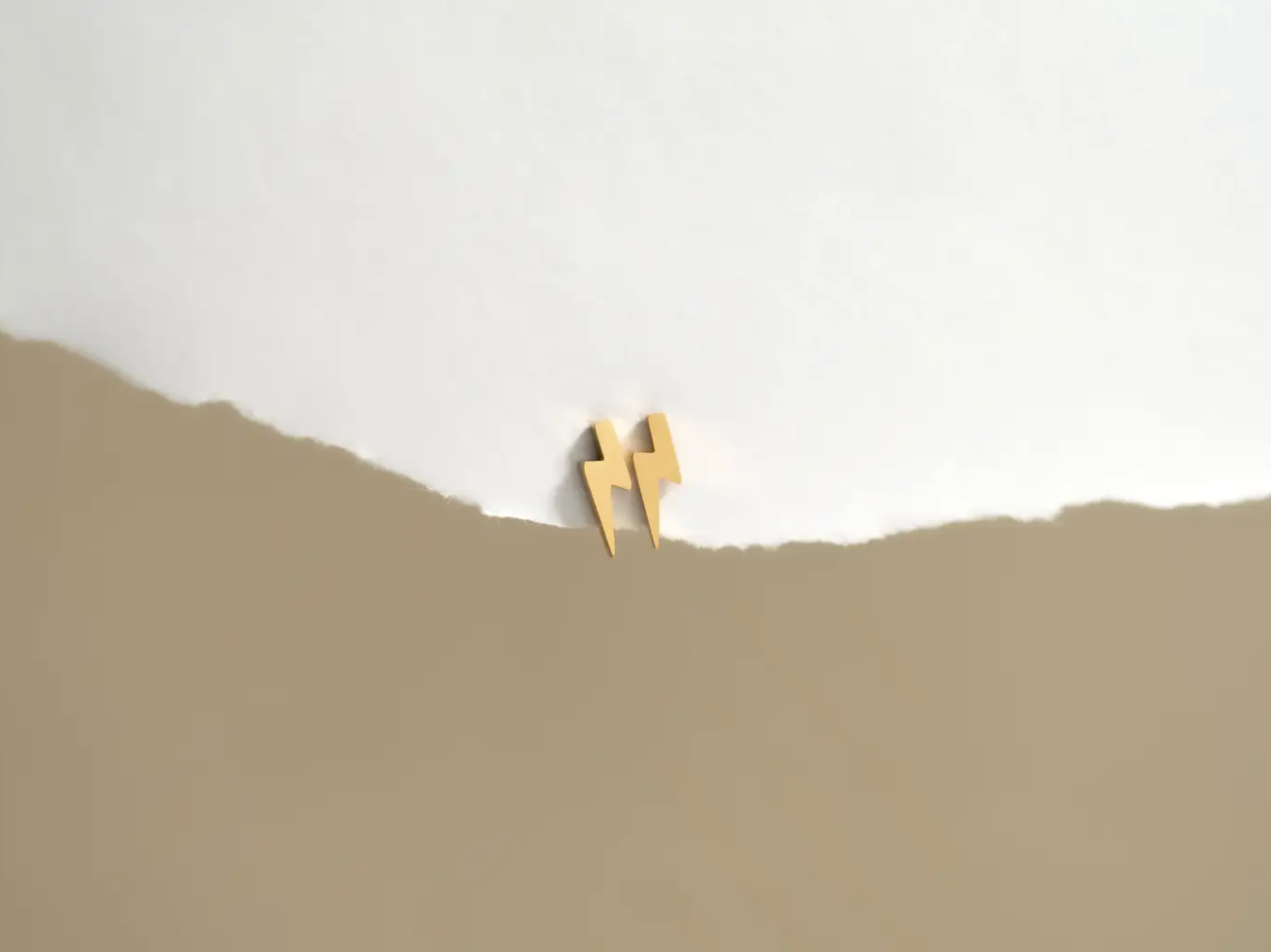 Lightning Bolt studs