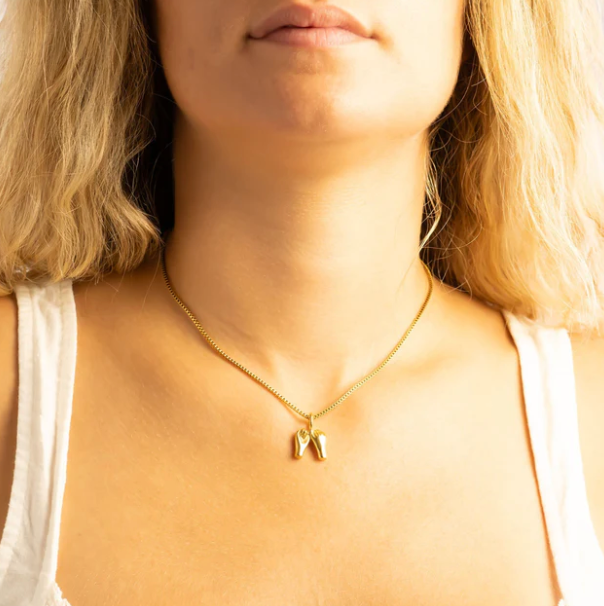 Pinky Promise 18K Gold PVD Stainless Steel Charm