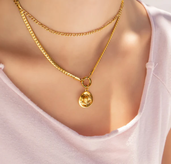 Cowboy Hat 18K Gold PVD Stainless Charm