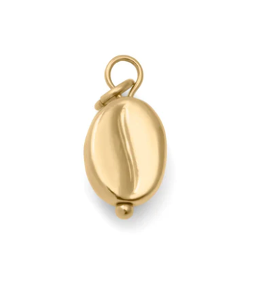 Coffee Bean - 18k Gold PVD