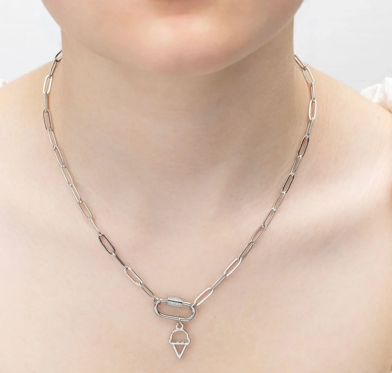 Stainless Steel Ice cream Charm