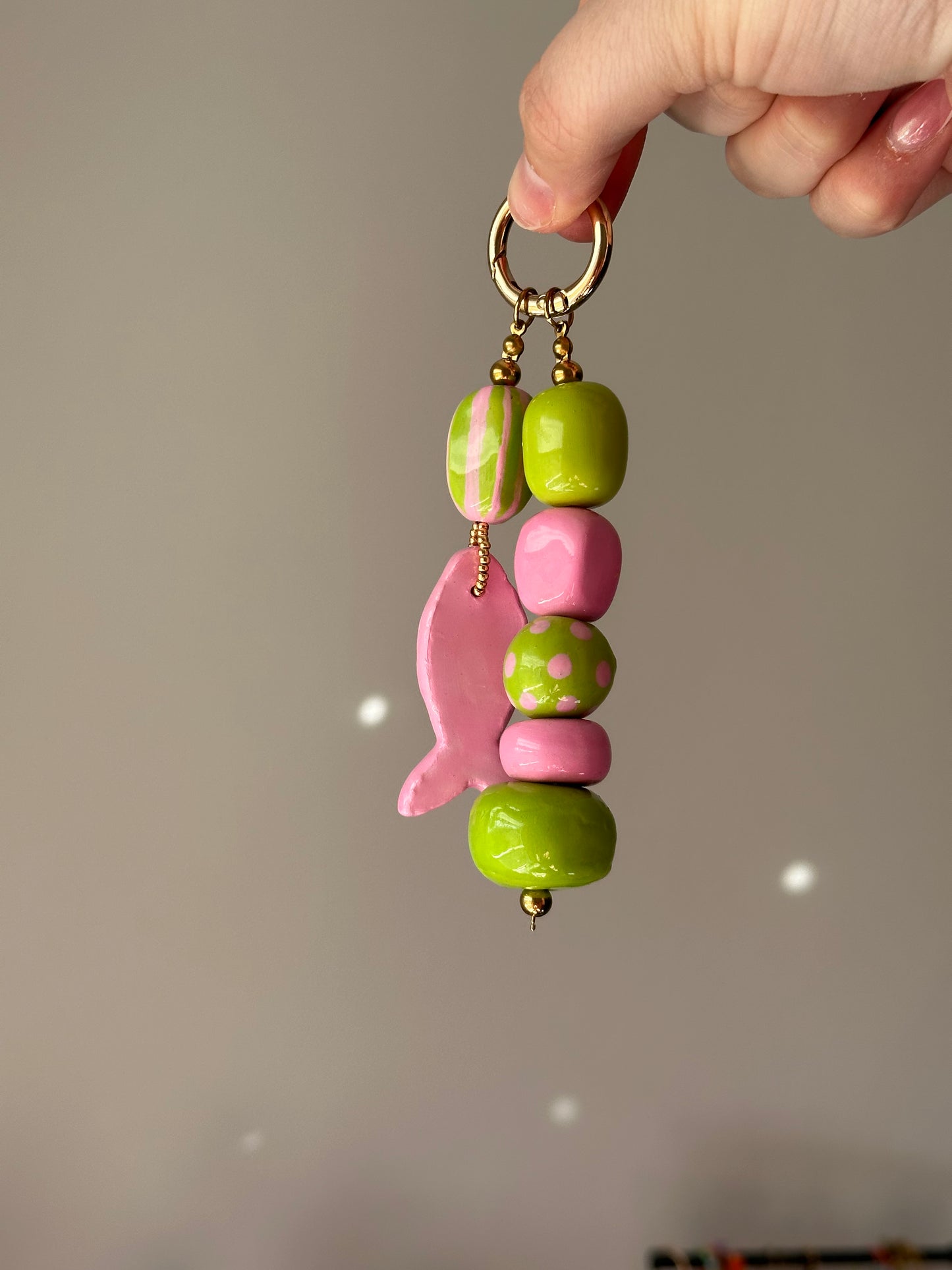 The Chunky Fish bag charm