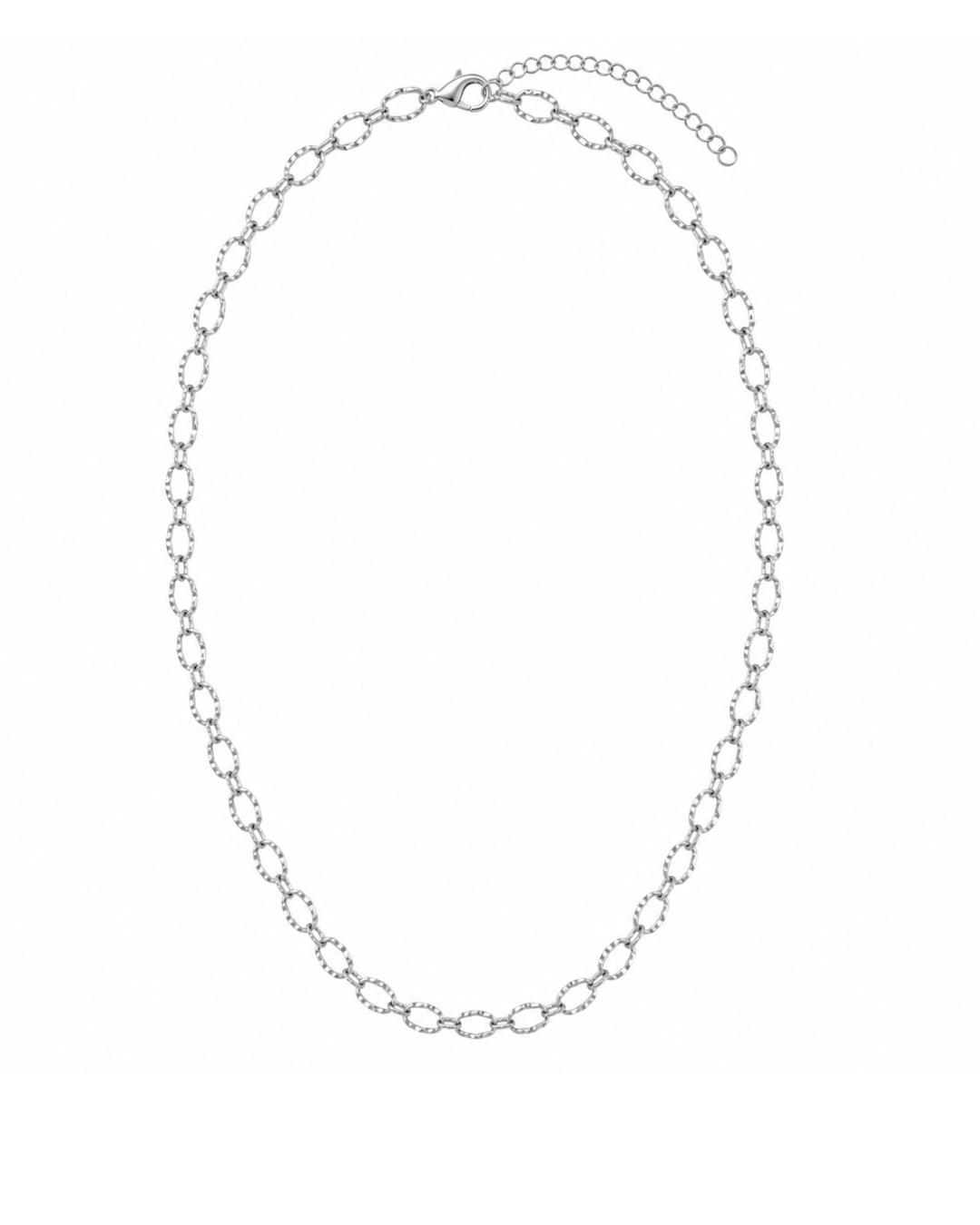 Stainless Steel Cable Link Chain Necklace