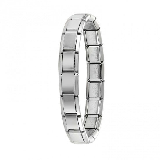Stainless Steel Italian Charm Bracelet