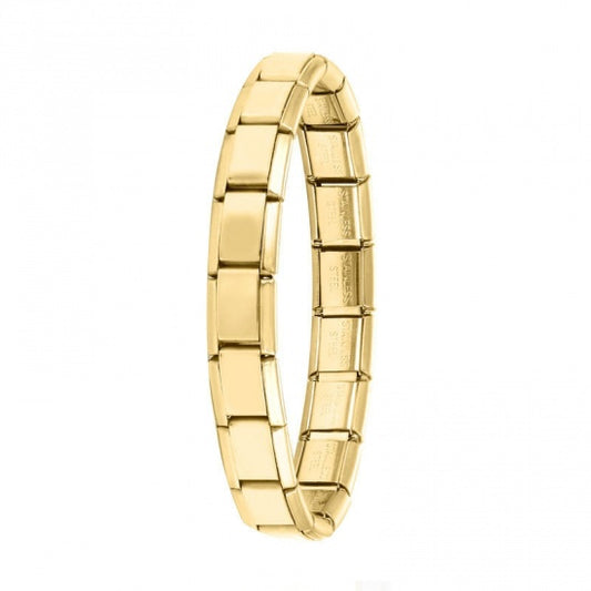 Full Gold Plated Italian Charm Bracelet