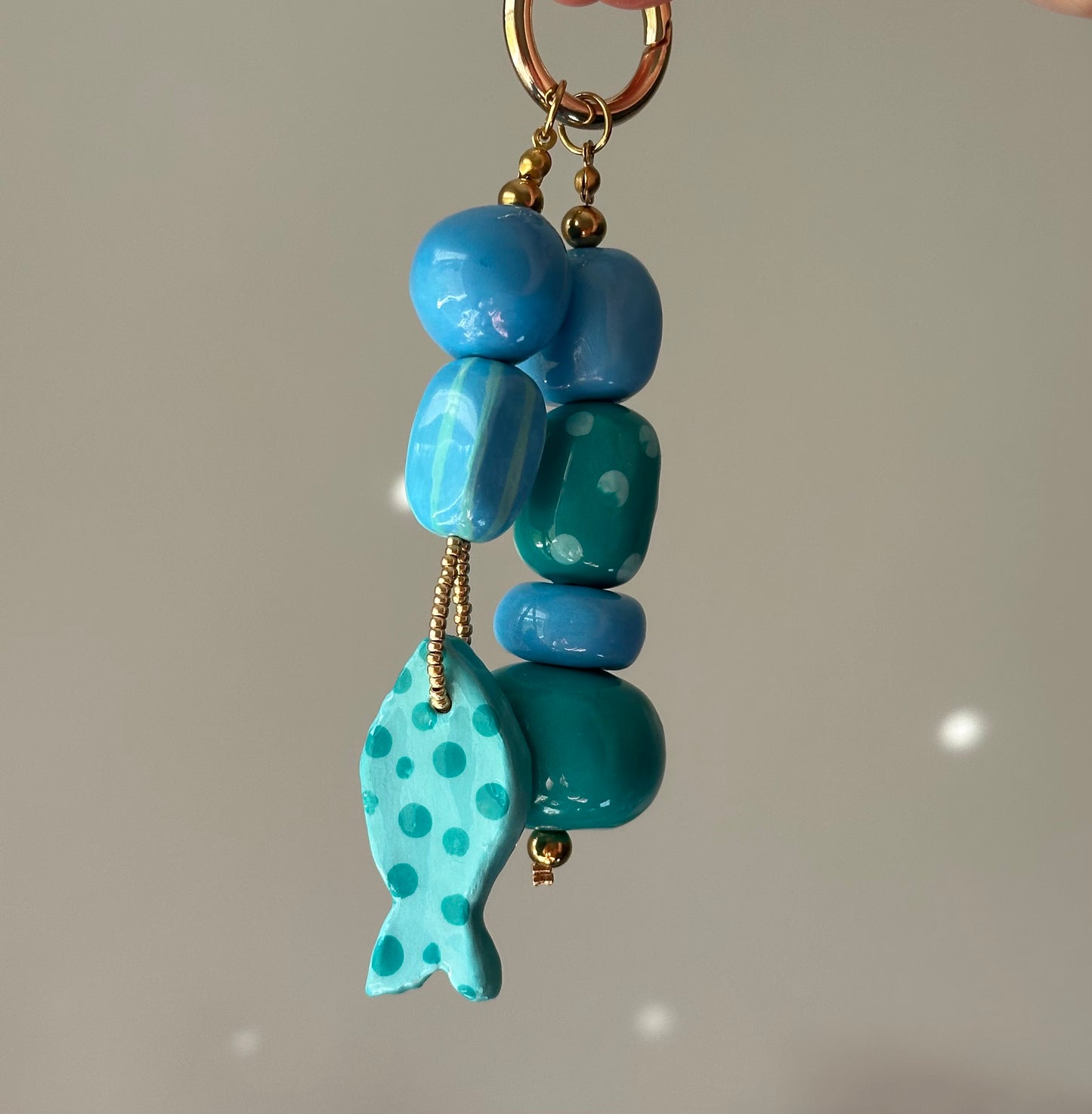 The Chunky Fish bag charm