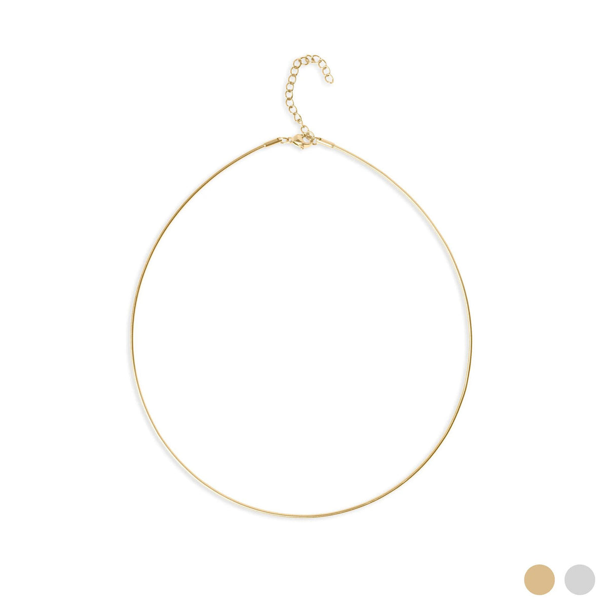 18K PVD Stainless Steel- Collar Necklace