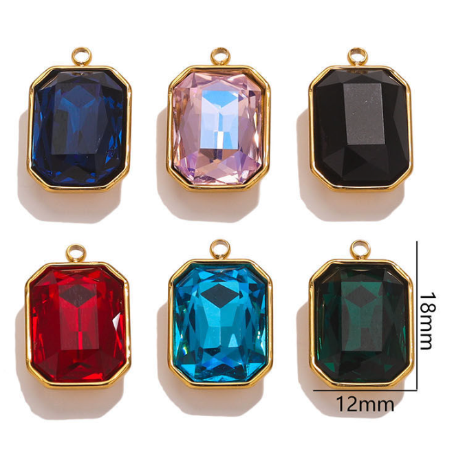 Faux Gem Charm