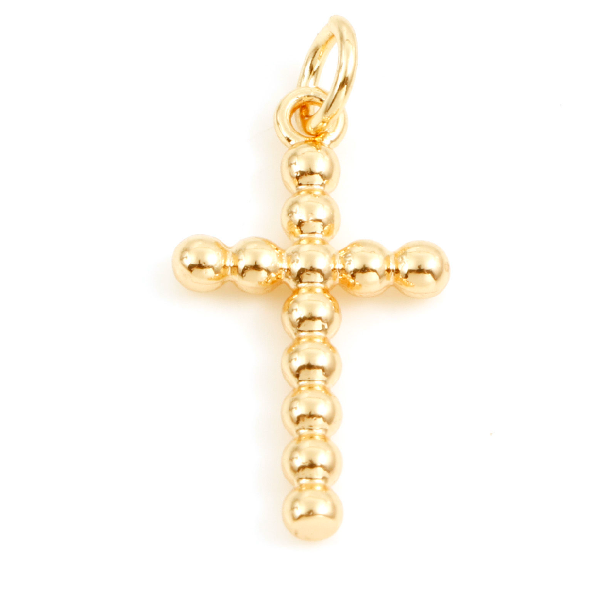 Bubble Cross Charm