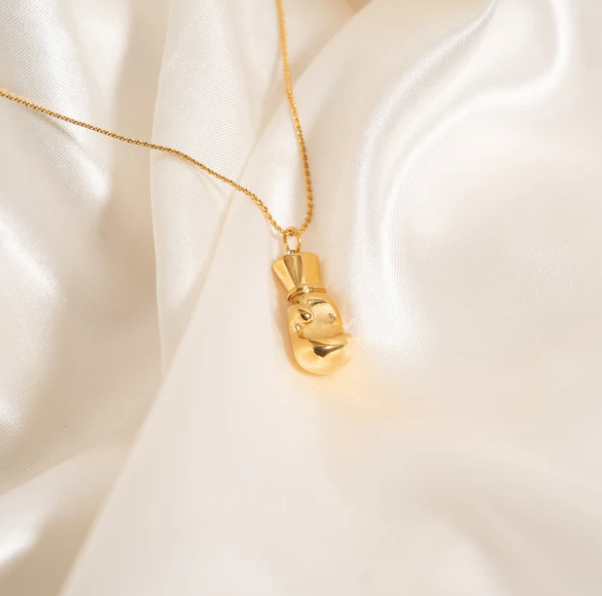 Boxing Glove Charm 18K Gold PVD