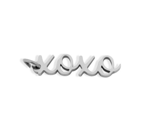 Stainless Steel XOXO Charm