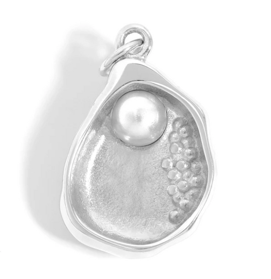 Stainless Steel Oyster Charm
