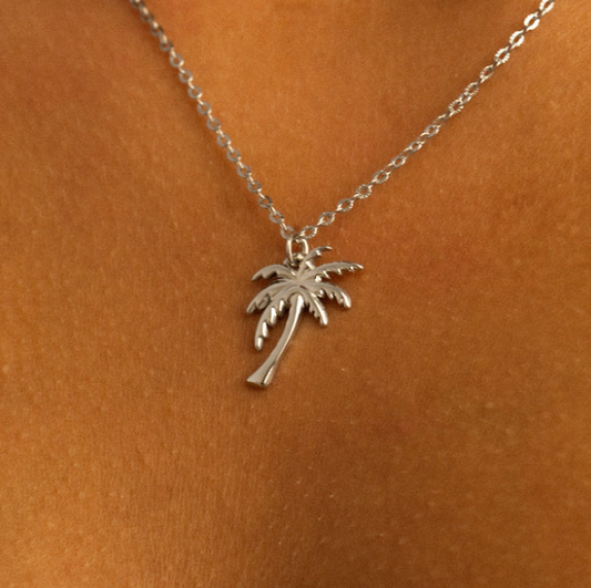 Stainless Steel Palmtree Charm