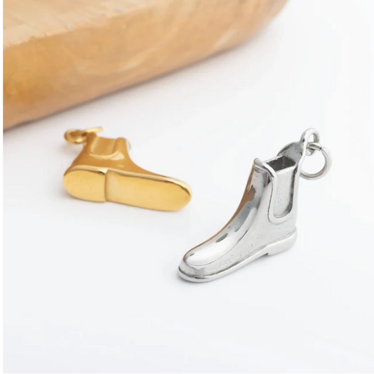 Equestrian Boots PVD Charm