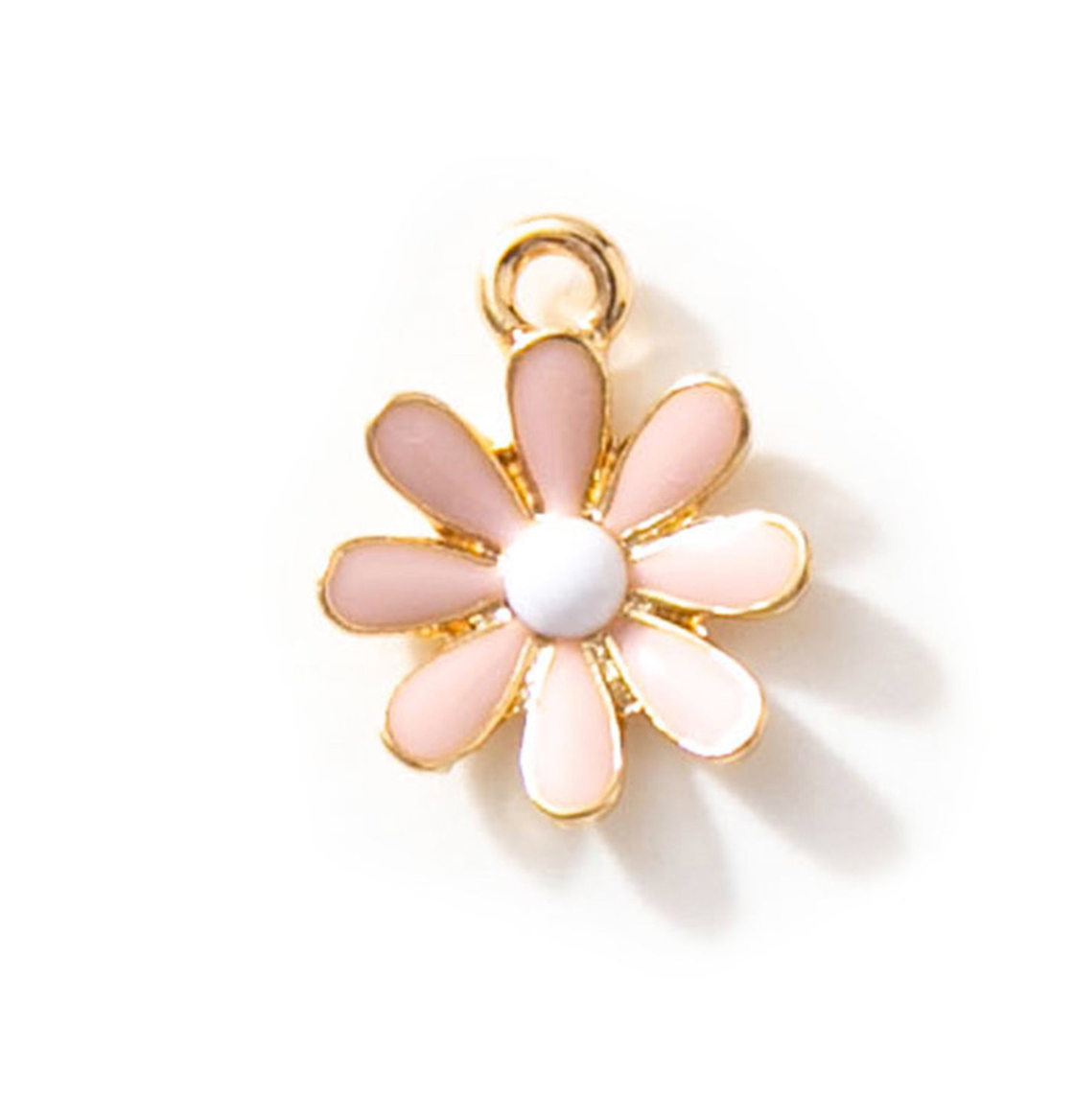 Gold Daisy Charm