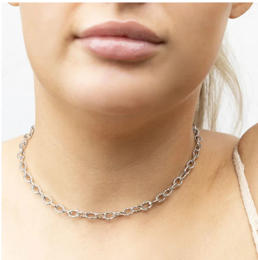 Stainless Steel Cable Link Chain Necklace