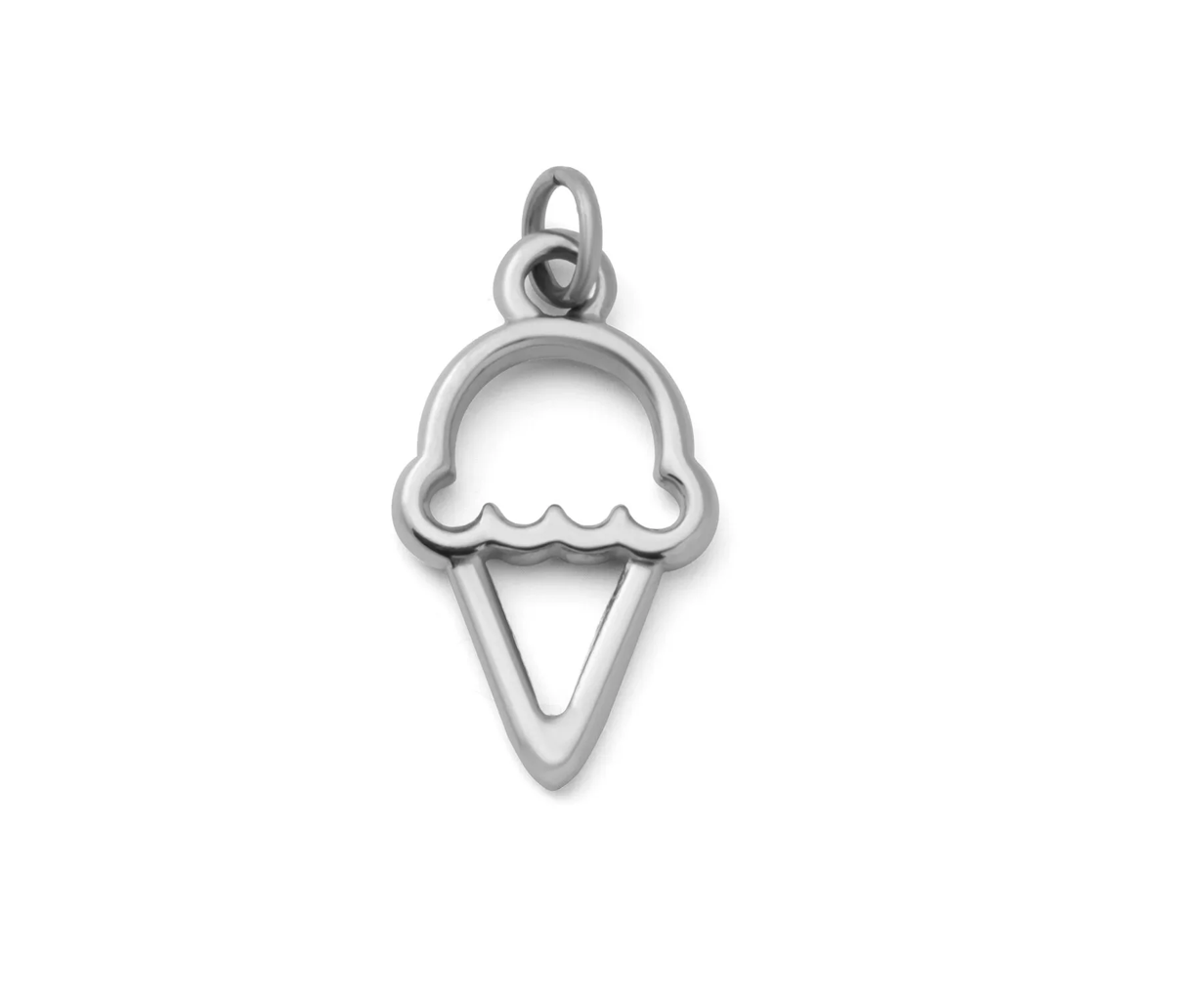 Stainless Steel Ice cream Charm